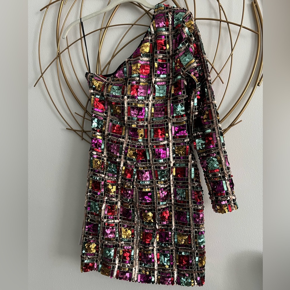 Gorgeous dress the population dress size small. - Picture 4 of 5
